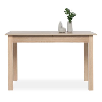 Uitschuifbare eettafel Coburg 120/160 - eik Uitschuifbare eettafel Coburg 120/160 - eik