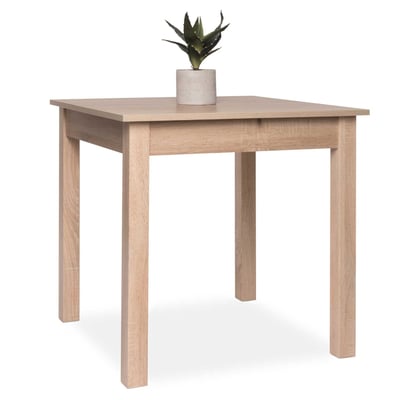 Uitschuifbare eettafel Coburg 80/120 - eik