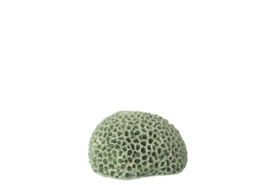 Koraal polyresin muntgroen small