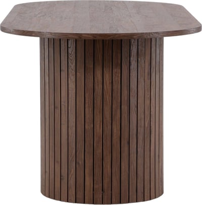 Eettafel Härön Venture Design - MDF Mokka - 200x90cm - Bruin