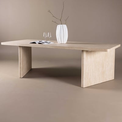 Eettafel Skagen MDF - 100x240cm - Beige