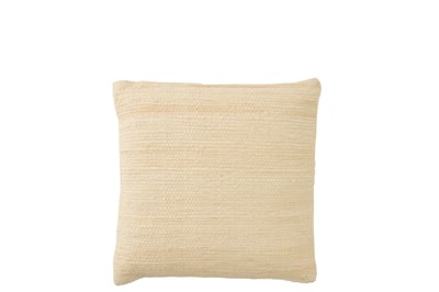 Kussen katoen ecru