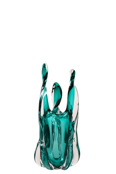 Vaas serena glas turquoise small