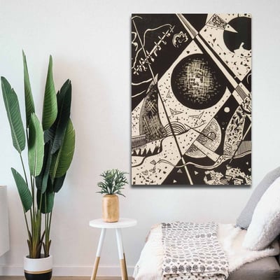 Vasili Decoratief canvas schilderij | Houten lijst | 70 x 100 cm