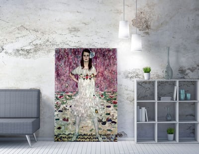 Gustav Decoratief Canvas Ingelijst | 100 anvas | Veelkleurig