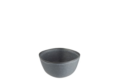 Kom louise keramiek grijs small