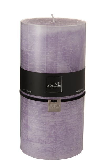 Cilinderkaars lavendel xxl cm-150u Cilinderkaars lavendel xxl cm-150u