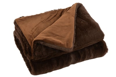 Plaid cutie polyester donkerbruin