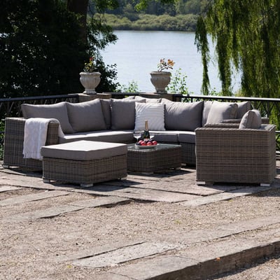 Loungeset Calvi - 4-delig - wicker