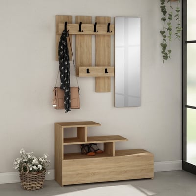 Vesty Kapstok | 100% MELAMINE | Eiken Vesty Kapstok | 100% MELAMINE | Eiken