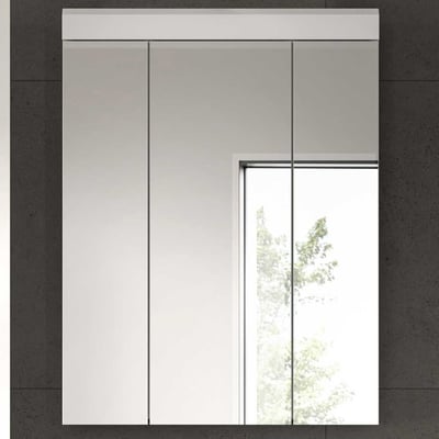 Spiegelkast Scout Xonox - Wit Hoogglans - 60x79x18 cm