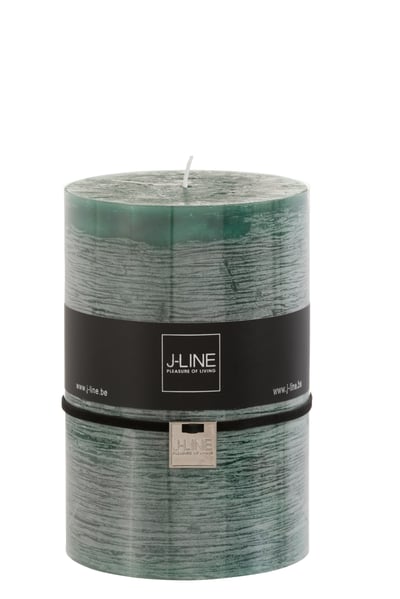 Cilinderkaars donkergroen xl -95u