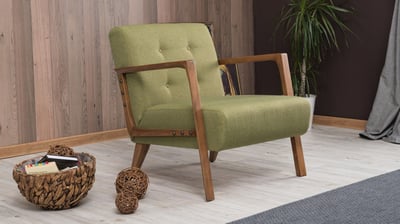 Kemer Wing Chair | BEUKENHOUT | Groen