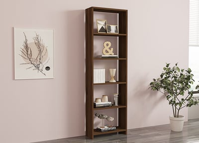 Wandrek Woody Fashion | 50 x 20 x 160 cm | Walnut Brown Wandrek Woody Fashion | 50 x 20 x 160 cm | Walnut Brown
