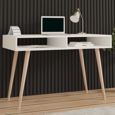 Studiebureau met 2 verdiepingen | Creatieve Werkruimte | Wit