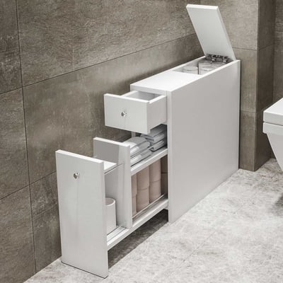 Calencia Badkamerkast | 100% MELAMINE | Wit
