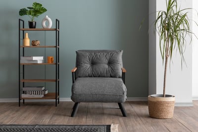 Verstelbare fauteuil | 60 x 50 x 45 cm | Grijs Verstelbare fauteuil | 60 x 50 x 45 cm | Grijs