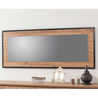 Saffier Houten Spiegel | Atlantic Pine Zwart | 1 Dik Saffier Houten Spiegel | Atlantic Pine Zwart | 1 Dik