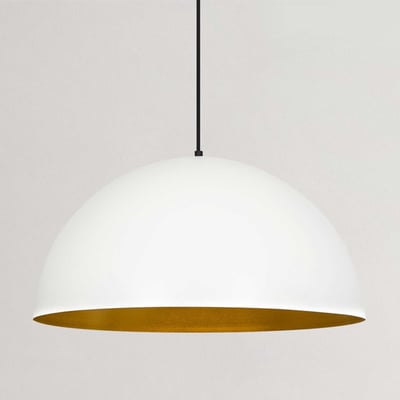 Sivani Kroonluchter | METALEN BEHUIZING | Wit, Goud