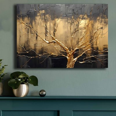 Berwyn Decoratief canvas schilderij | grenenhouten lijst | 70 x 100 cm