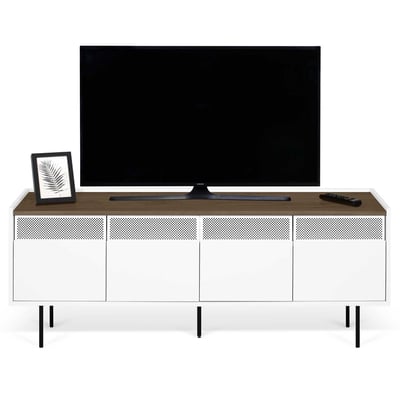 Tv-meubel Renée 160cm - notenhout/wit Tv-meubel Renée 160cm - notenhout/wit