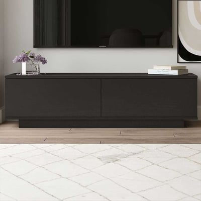 FN1 TV-meubel | 100% MELAMINE | Zwart