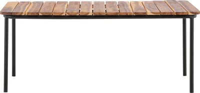Salontafel Penh Venture Design - Acacia staal - 100x65x40cm - Naturel/Zwart