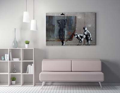 Barnes Decoratief canvas schilderij | 50% KATOEN / 50% POLYESTER | 70 x 100 cm