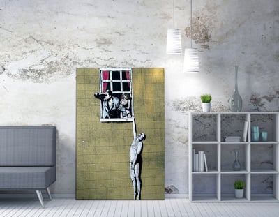 Barnes Decoratief schilderij op canvas | Digitale print | 70x100 cm