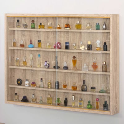 Wandvitrinekastje Collecty - eik