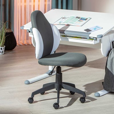 Bureaustoel Jessie - grijs/wit Bureaustoel Jessie - grijs/wit