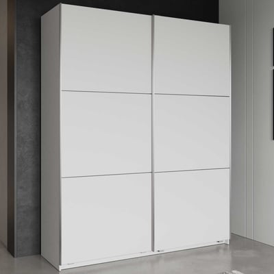 Kledingkast Alhambra - 178x60x224cm - wit