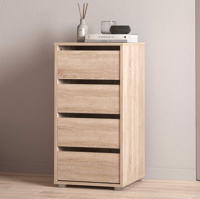Ladekast Blokty - 40x40x76cm - 4 lades - eikdecor