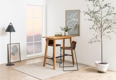 Bartafel Chara - 117x58x105cm - eikfineer