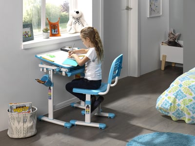 Kinderbureau Comfortline 201 - blauw Kinderbureau Comfortline 201 - blauw