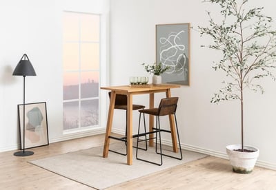 Bartafel Chara - 117x58x105cm - eikfineer