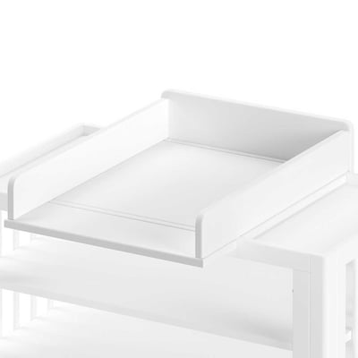 Luierplank Forrest - massief beukenhout - wit