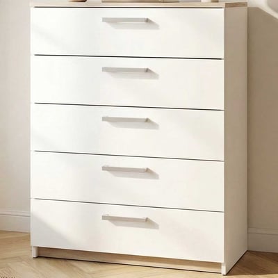 Ladekast Watson - 80x41x102cm - 5 lades - wit