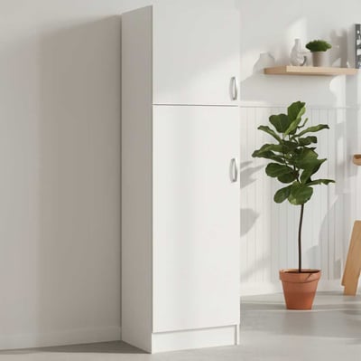 Kolomkast keuken Nova | 60 x 56,6 x 204 cm | Wit