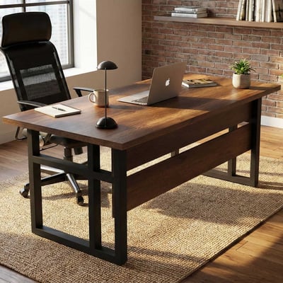 MN1 Bureau | 100% MELAMINE | Walnoot