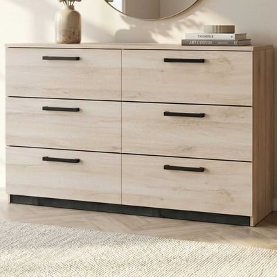 Ladekast Watson - 119x41x81cm - 6 lades - eikdecor