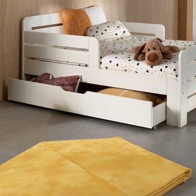 Bedlade Jumper - wit