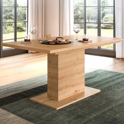 Uitklapbare Eettafel Motion Emob - Artisan Finish - 150-190x76x90 cm - Licht Hout