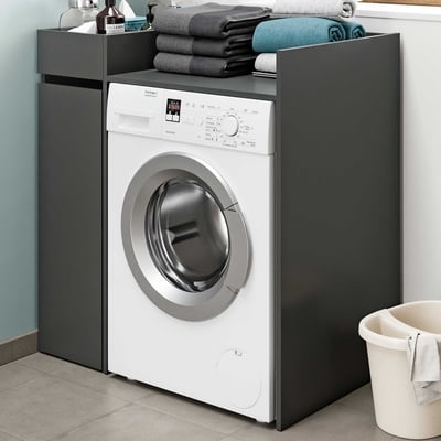 Wasmachine Ombouwset Xonox - Anthraciet - 95x101x60 cm