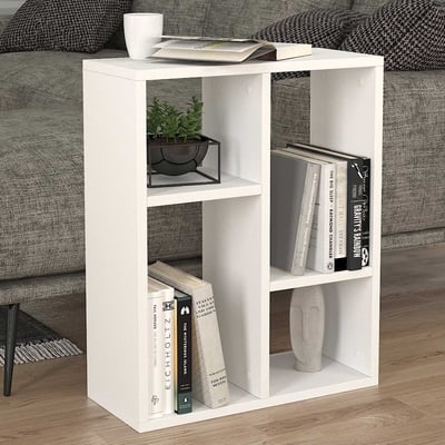 Bijzetrekje Lupus - 51x22x64cm - wit