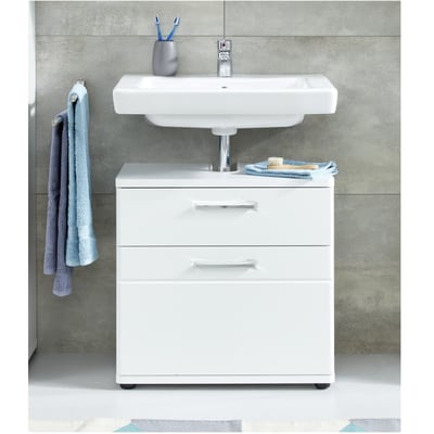 Wastafelmeubel Monte | 60 x 38 x 58 cm | High Glossy White Wastafelmeubel Monte | 60 x 38 x 58 cm | High Glossy White