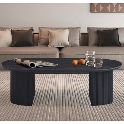 Salontafel Lagos | 120 x 70 x 38 cm | Donkerbruin