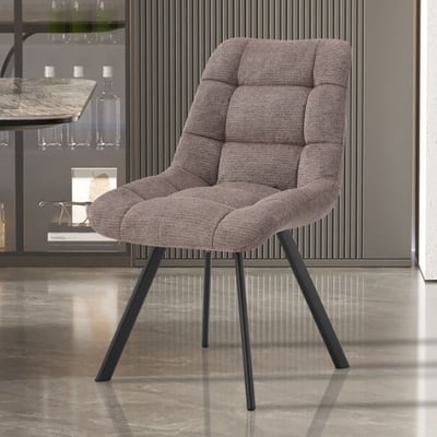 Stoel Lizzy | 52 x 62 x 89 cm | Peperkleur