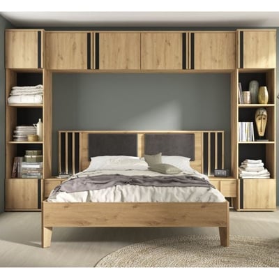 Bedbrug Rivoli | 329 x 45 x 235 cm | Artisan Oak-design