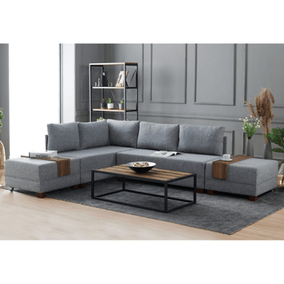 Hoezetel Filoe | 210 x 280 x 70 cm | Lichtgrijs Hoezetel Filoe | 210 x 280 x 70 cm | Lichtgrijs